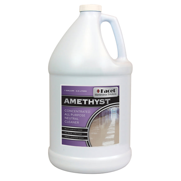 Facet Amethyst Concentrated All Purpose Neutral Cleaner, One Gallon