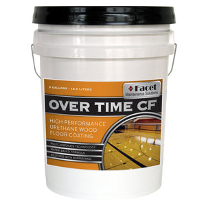 Facet Over Time CF Water-Based Urethane Wood Finish, 29% Floor Solids, Five gallon pail